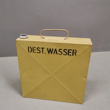 Vintage Military Water Canister – 