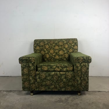 Mid Century Oversized Lounge Chair 