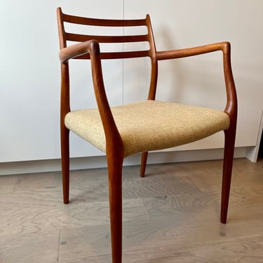Vintage Moller model 62 teak chair 