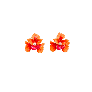 The Pink Reef Neon Orange Orchid