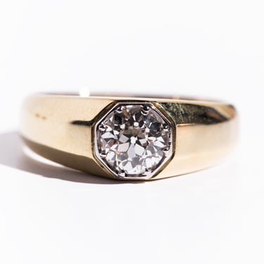 TIFFANY & CO 1920s-40s Old European Cut Diamond Ring