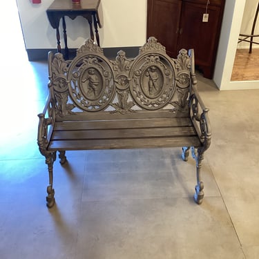 Cast Iron Bench | The Other Side Furniture Boutique - Denver, CO | ATTIC
