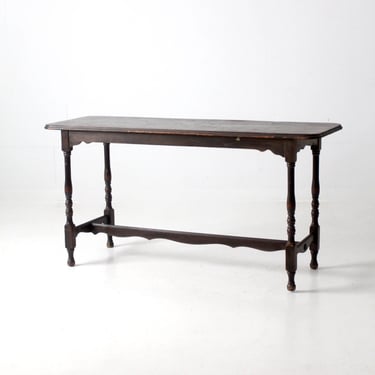 antique console table 