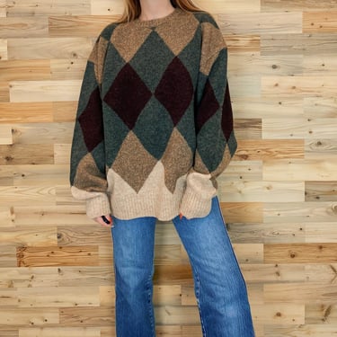 Pendleton Pure Virgin Wool Knit Winter Pullover Sweater 
