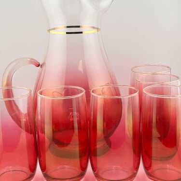 Blendo Cranberry &amp; Gold Beverage Set