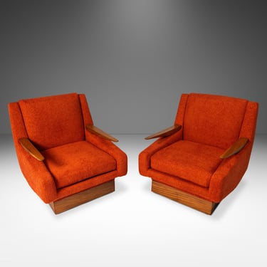 Set of Two (2) Mid-Century Modern Space Age 