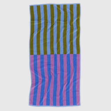 Bath Towel in Cabana Stripe Mix
