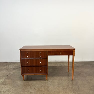 1960s mid century walnut desk 