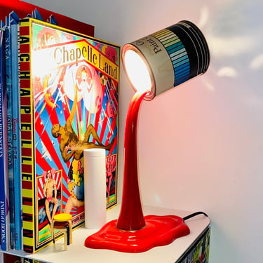 Vintage Pop Art 'Splash Light' Lamp 1985