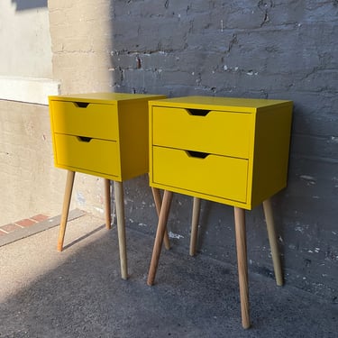 Pair of Modern Nightstands