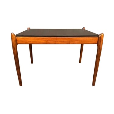 Vintage Danish Mid Century Modern Rosewood Side Table Model 78a by Niels O. Moller 