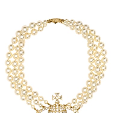 Vivienne Westwood Women Ivory Pearls Choker