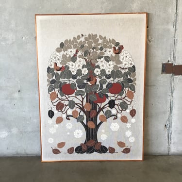 Mid Century Modern &quot;Seasons Tree&quot; Print by Toni Hermansson