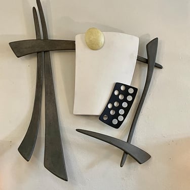 Sunny Side Up Large Mixed Media Wall Sculpture by Paul Maull 