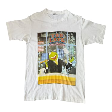 Kermit Letterfrog Tee | L | 90s