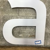 Big Aluminum Letter (Seattle) | Second Use | Seattle and Tacoma, WA