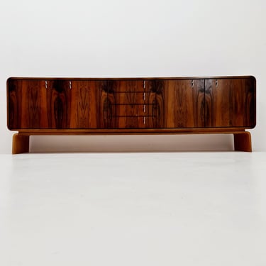 Rare Mid Century Modern German Rosewood Sideboard, 1960s 