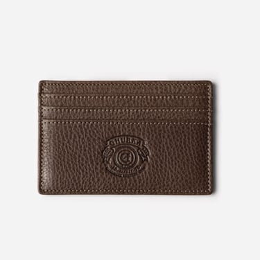 SLIM CREDIT CARD CASE NO. 204 | VINTAGE WALNUT