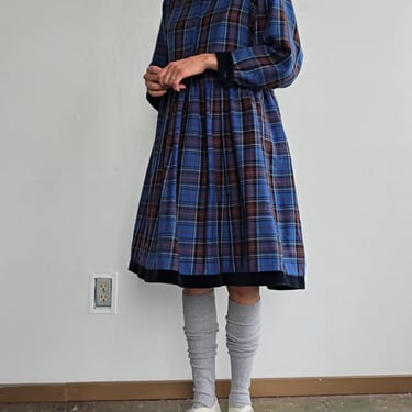 Kenzo Plaid Babydoll Dress (M)