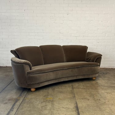 Post Modern Sofa in Dead Stock Velvet 