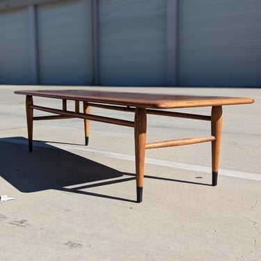Vintage Mid Century Coffee Table By Lane |  Acclaim Collection | Long / Sleek Coffee Table| MCM | 60s | Shipping not* Included 