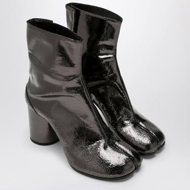 Maison Margiela Dark Grey Metallic Tabi Boot Women