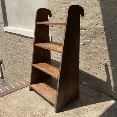 Antique Bucket Shelf