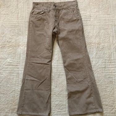 70s Big E Levi’s for Gal Moleskin Pants 30 