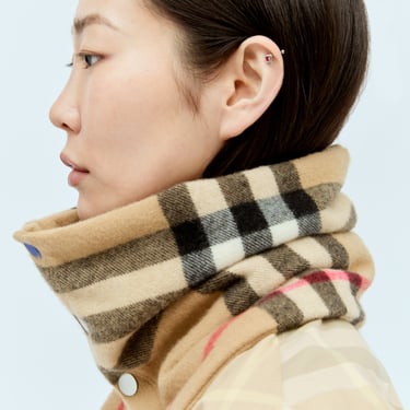 Burberry Women Check Cashmere Snood