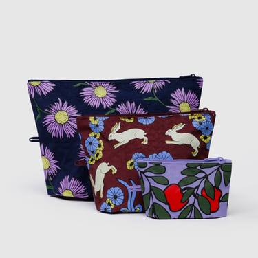 Go Pouch in Night Orchard