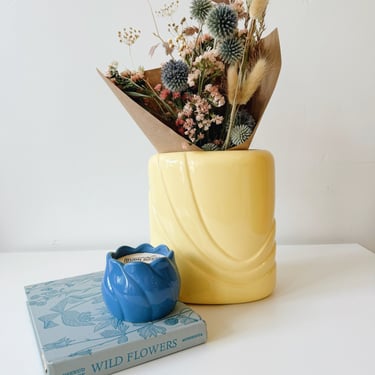 Yellow Haeger Vase