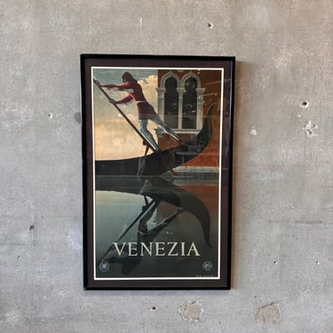 Venezia - Venice Travel Poster Framed