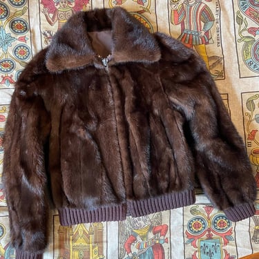 1970’s | Revillon Saks Fifth Ave | Fur Bomber Jacket 