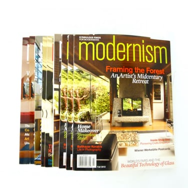 New Old Stock Modernism Magazines