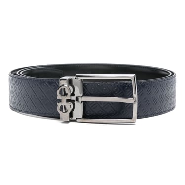 Ferragamo Men Gancini Leather Belt