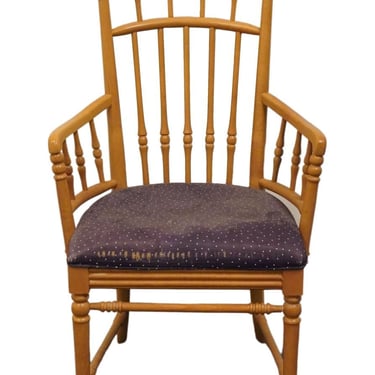 THOMASVILLE FURNITURE Replicas 1800 Collection Solid Pine Early American Dining Arm Chair 16921-822 