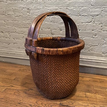 Rustic Chinese Rice Basket