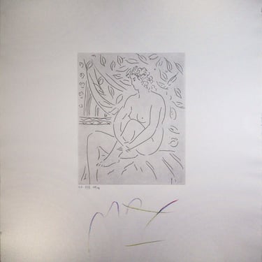 Peter Max Homage to Picasso Volume 5 Etching XVII 1993 Signed 68/99 Unframed 