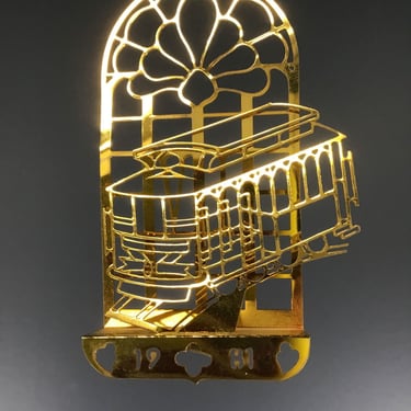 San Francisco Trolley Ornament (Seattle)