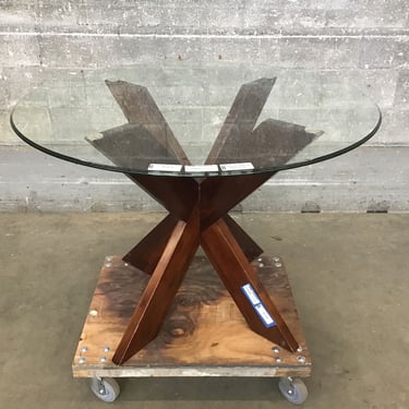 Glass Top Dining Table (Seattle)