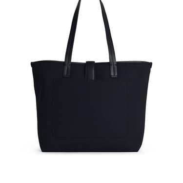 Moncler 'Trick' Black Nylon Shopping Bag Woman