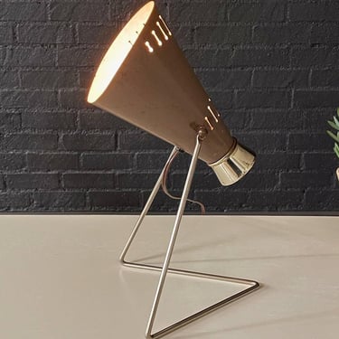 Mid-Century Modern Adjustable Cone Shape Table Lamp, c.1960’s 