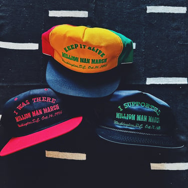 Vintage Million Man March Snapback Hat (Please Select)