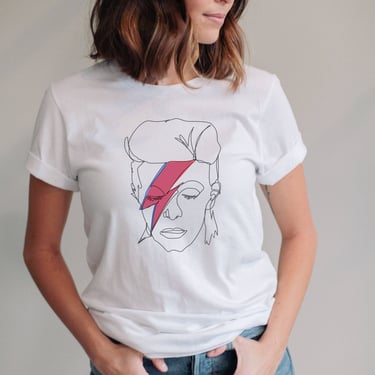 Joseph + Sue - Aladdin Sane T-Shirt - White