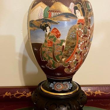 Large Satsuma Vase 
