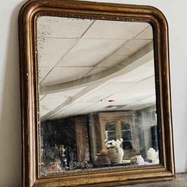 Large Antique Louis Philippe Mirror 