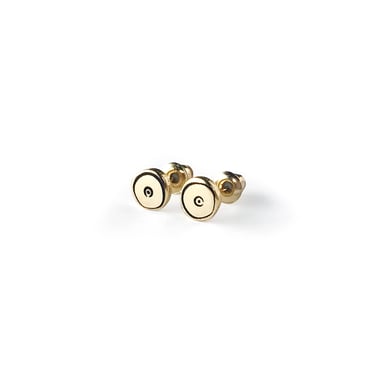 Gold Plated Stud Earrings | Boobs