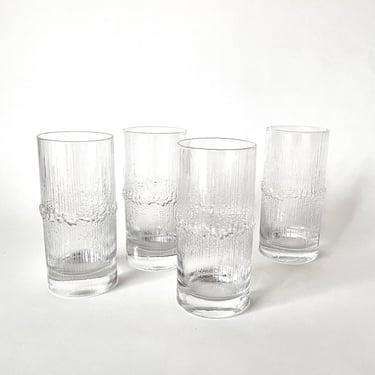Vintage Iittala Niva Glasses/Tumblers/Set of 4 