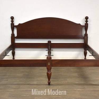 Solid Mahogany King Bed 