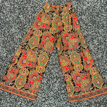 Vintage late 1960s early 70s palazzo pants / bells 